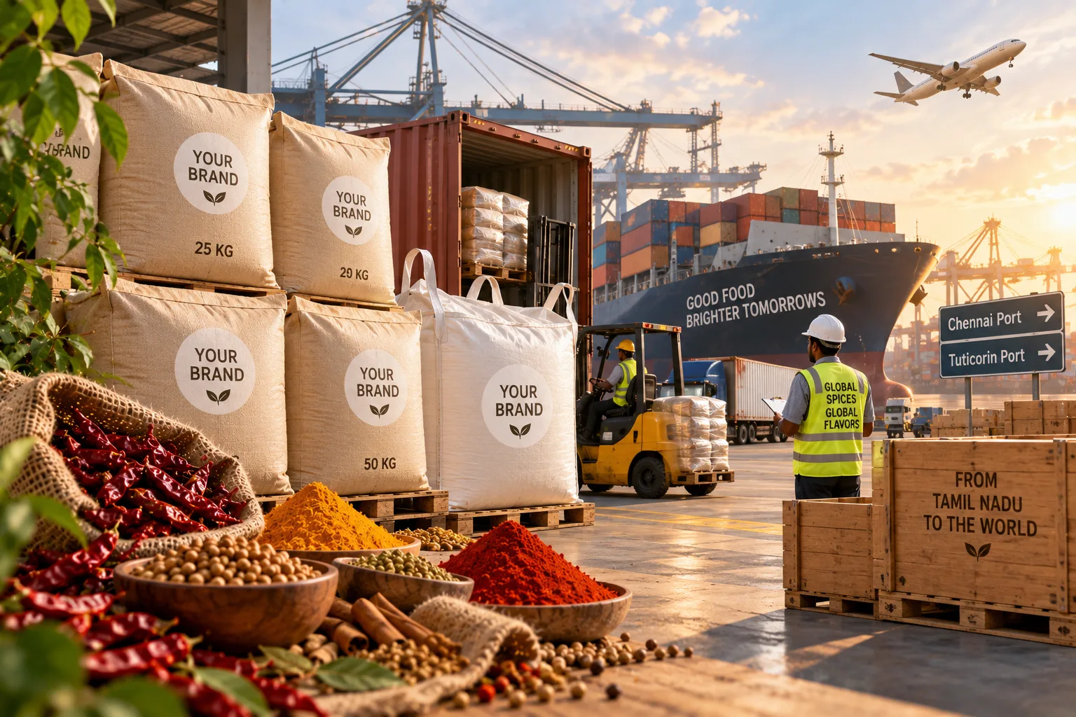 Bulk Supply and Worldwide Export Logistics